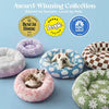 Jacquard Donut Dog Bed