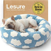 Jacquard Donut Dog Bed